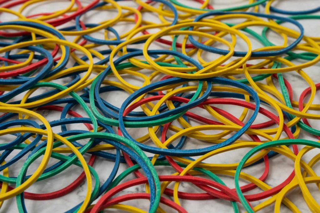 rubber bands